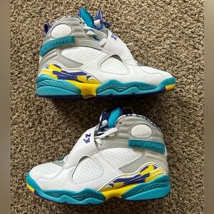 Air Jordan womens Aqua 8 - (2019 release) women’s size 12 men’s size 10.5